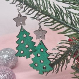 Korvakorut Talviyön kuuset JOULUKUVASTO