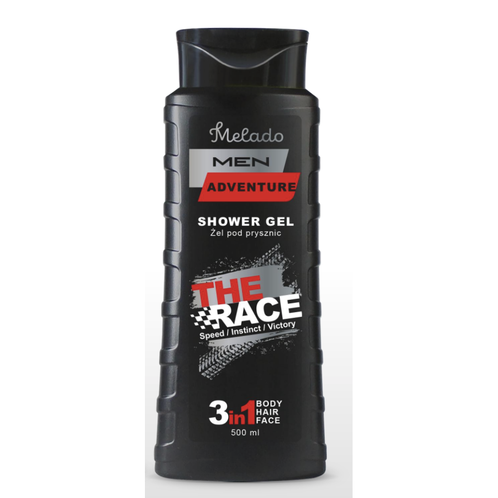 Suihkugeeli Men ADVENTURE the RACE 3in1 500ML
