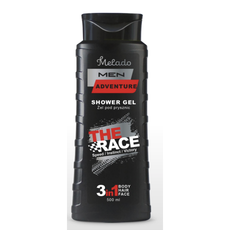 Suihkugeeli Men ADVENTURE the RACE 3in1 500ML