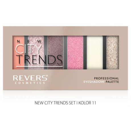 NEW CITY TRENDS Luomiväripaletti 11