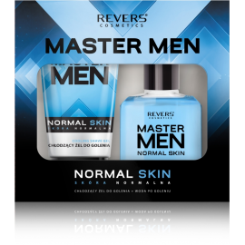 Master Men lahjasetti miehelle (parranajogeeli & partavesi parranajon jälkeen) Normal Skin150ml + 100ml