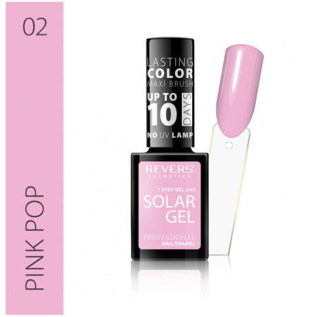 Solar Gel -Geelikynsilakka 10ml Pink Pop 02