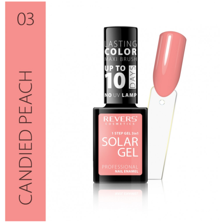 Solar Gel -Geelikynsilakka 10ml Candied Peach 03