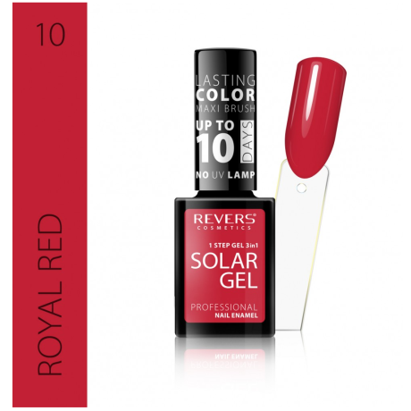 Solar Gel -Geelikynsilakka 10ml Royal Red 10