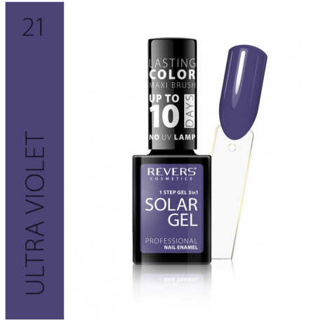 Solar Gel -Geelikynsilakka 10ml Ultra Violet 21