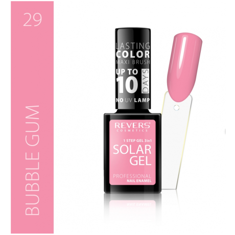 Solar Gel -Geelikynsilakka 10ml Bubble Gum 29