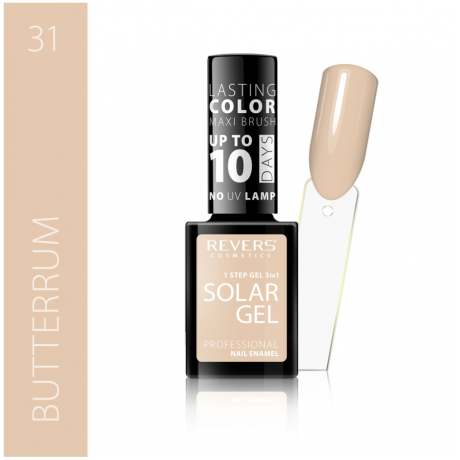 Solar Gel -Geelikynsilakka 10ml Butterrum 31