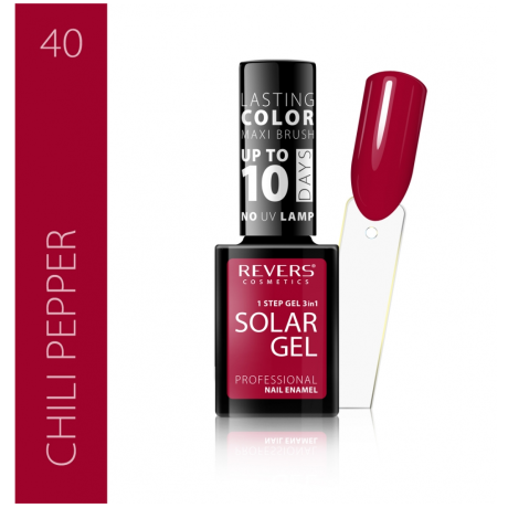 Solar Gel -Geelikynsilakka 10ml Chili Pepper 40