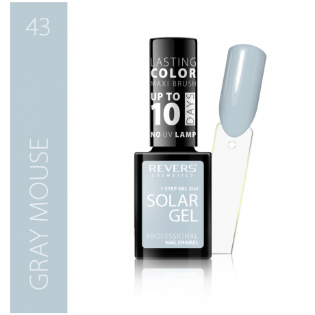 Solar Gel -Geelikynsilakka 10ml Gray Mouse 43