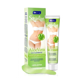 Ihokarvanpoistovoide säärille Ultra-Soft Aloe Veralla & D-pantenolilla 125 ml 