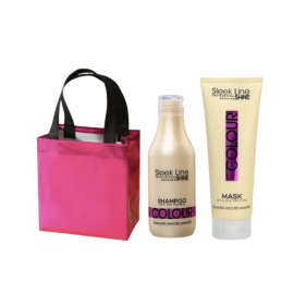 Sleek Line COLOUR setti Värjätyille Hiuksille sis. Shampoo 300ml + Hiusnaamio 250ml