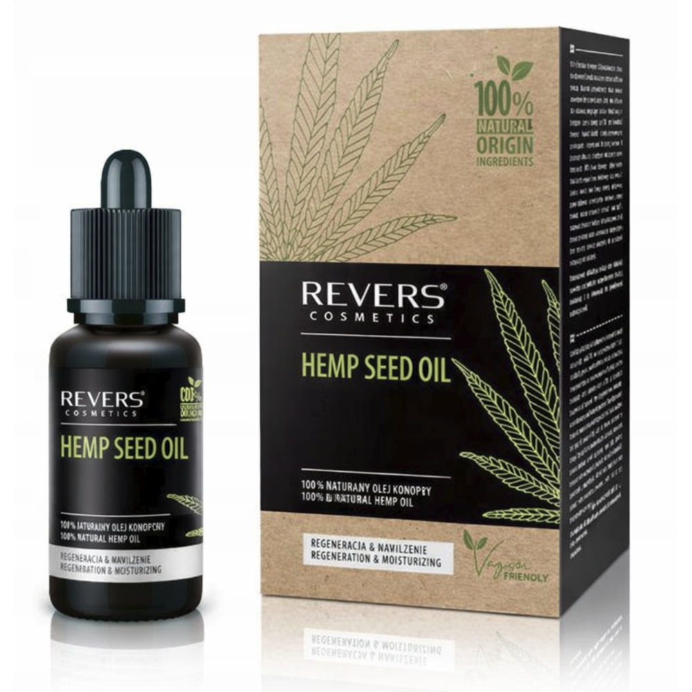 Hampunsiemenöljy 100% luonnollinen 