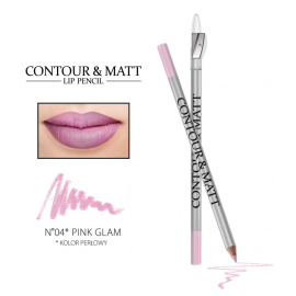 KANNUSTUSOHJELMA Huultenrajauskynä Contour&Matte 2g 04 PINK GLAM 1€