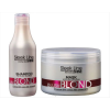 Sleek Line BLUSH BLOND setti sis. Shampoo 300ml + Hiusnaamio 250ml 