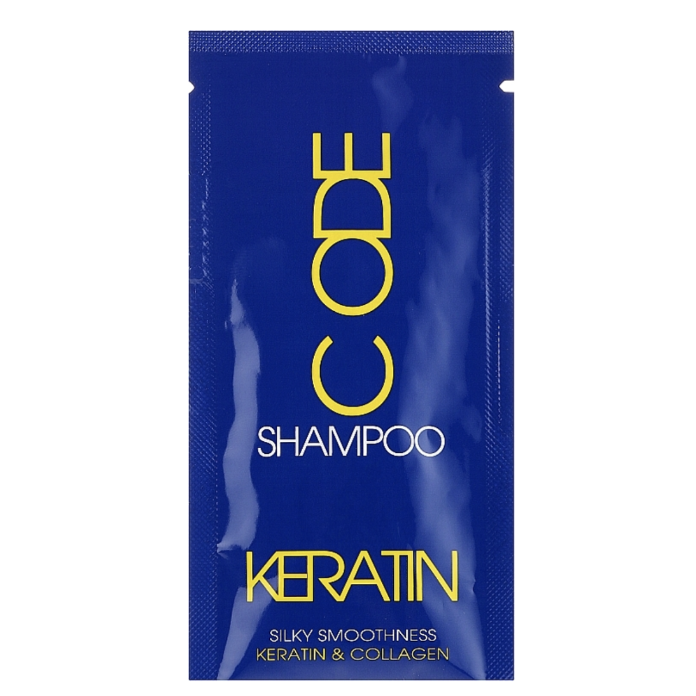 Keratin Code Shampoo NÄYTE 15ml