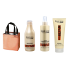 Sleek Line REPAIR setti sis. Shampoo 300ml + Hiusnaamio 250ml + Hoitosuihke hiuksille 200ml + kestokassi