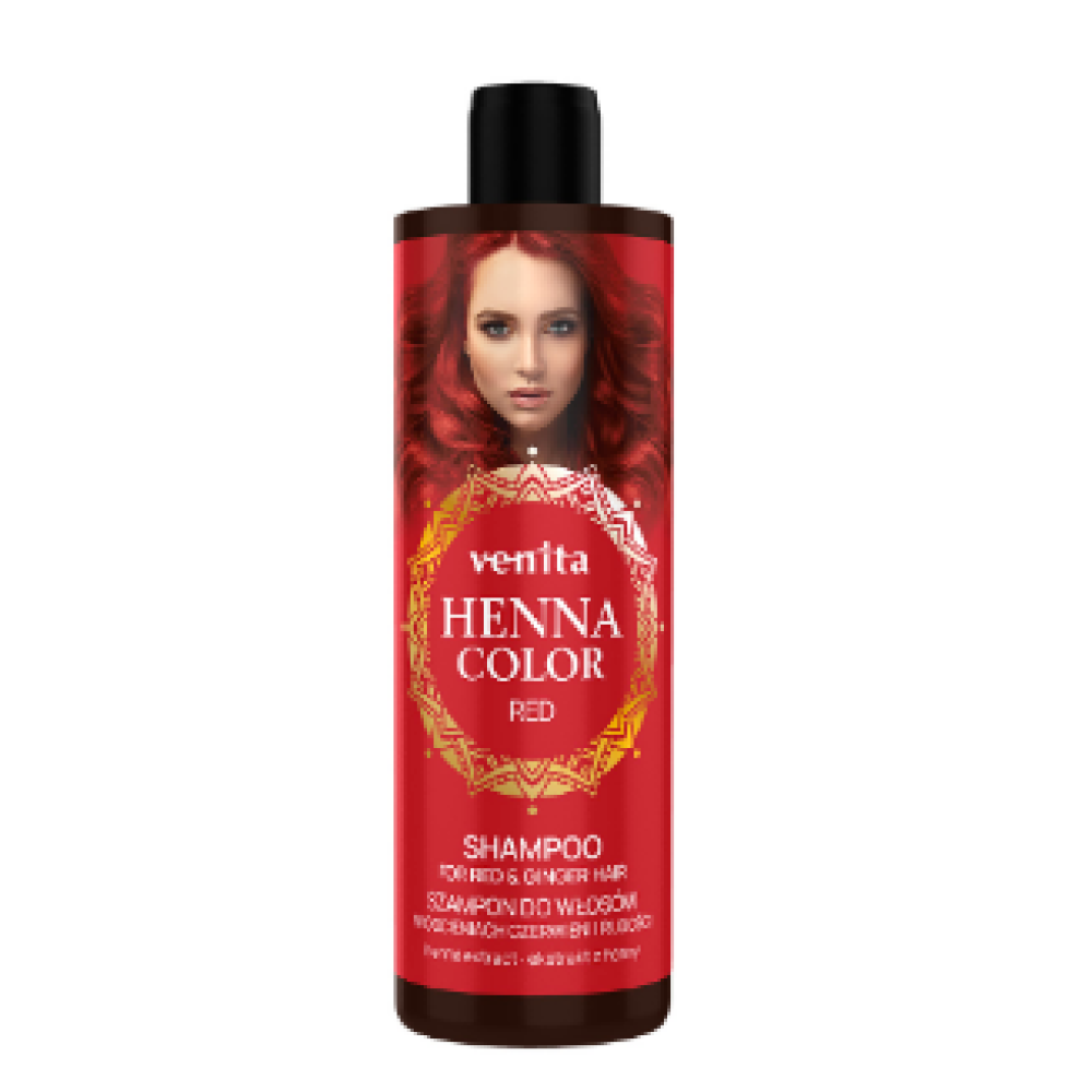Shampoo HENNA Punaisille hiuksille 300ml 