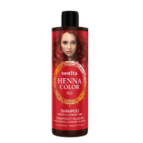 Shampoo HENNA Punaisille hiuksille 300ml 