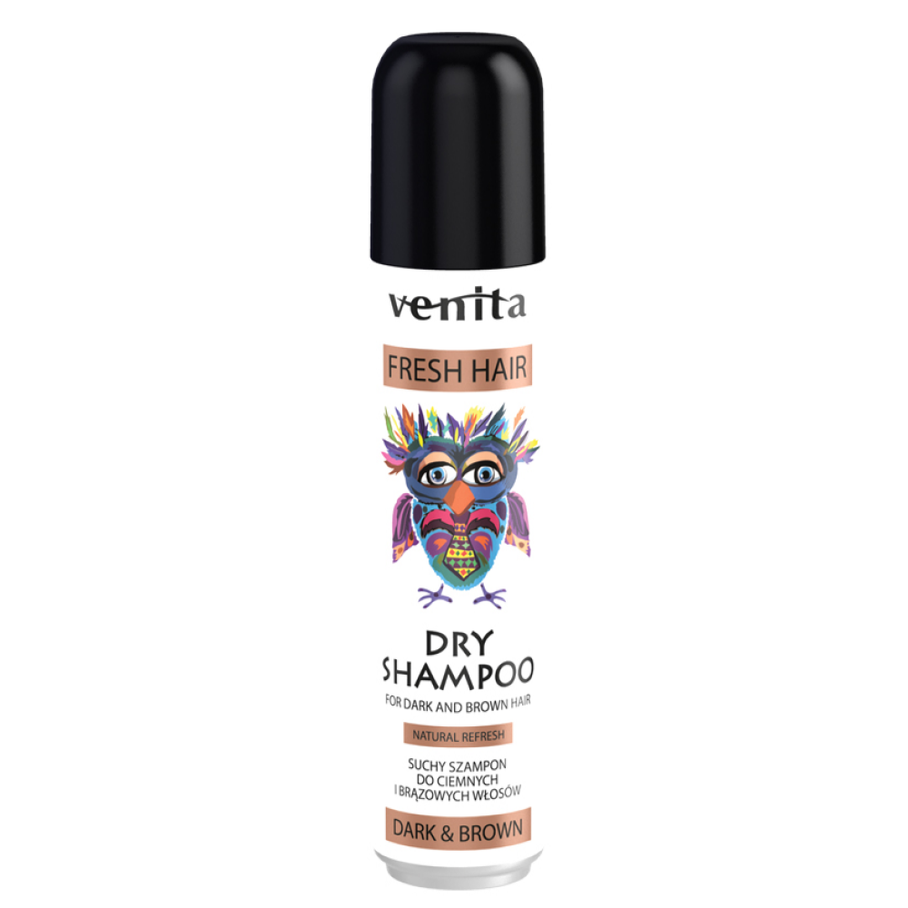 Kuivashampoo Ruskeille/Tummille hiuksille 75ml 