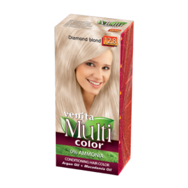 HIUSVÄRI Hoitava MultiColor - 12.8 Diamond Blond 50ml + 50ml 