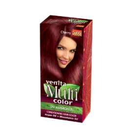 HIUSVÄRI Hoitava MultiColor - 5.66 Cherry 50ml + 50ml 