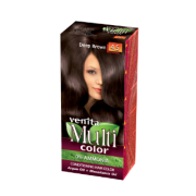 HIUSVÄRI Hoitava MultiColor - 4.5 Deep Brown 50ml + 50ml 