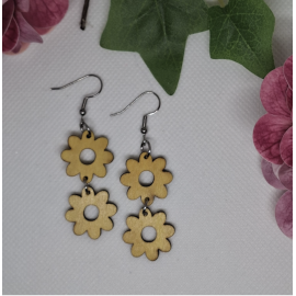 Korvakorut Kukka Keltainen 2 kukkaa